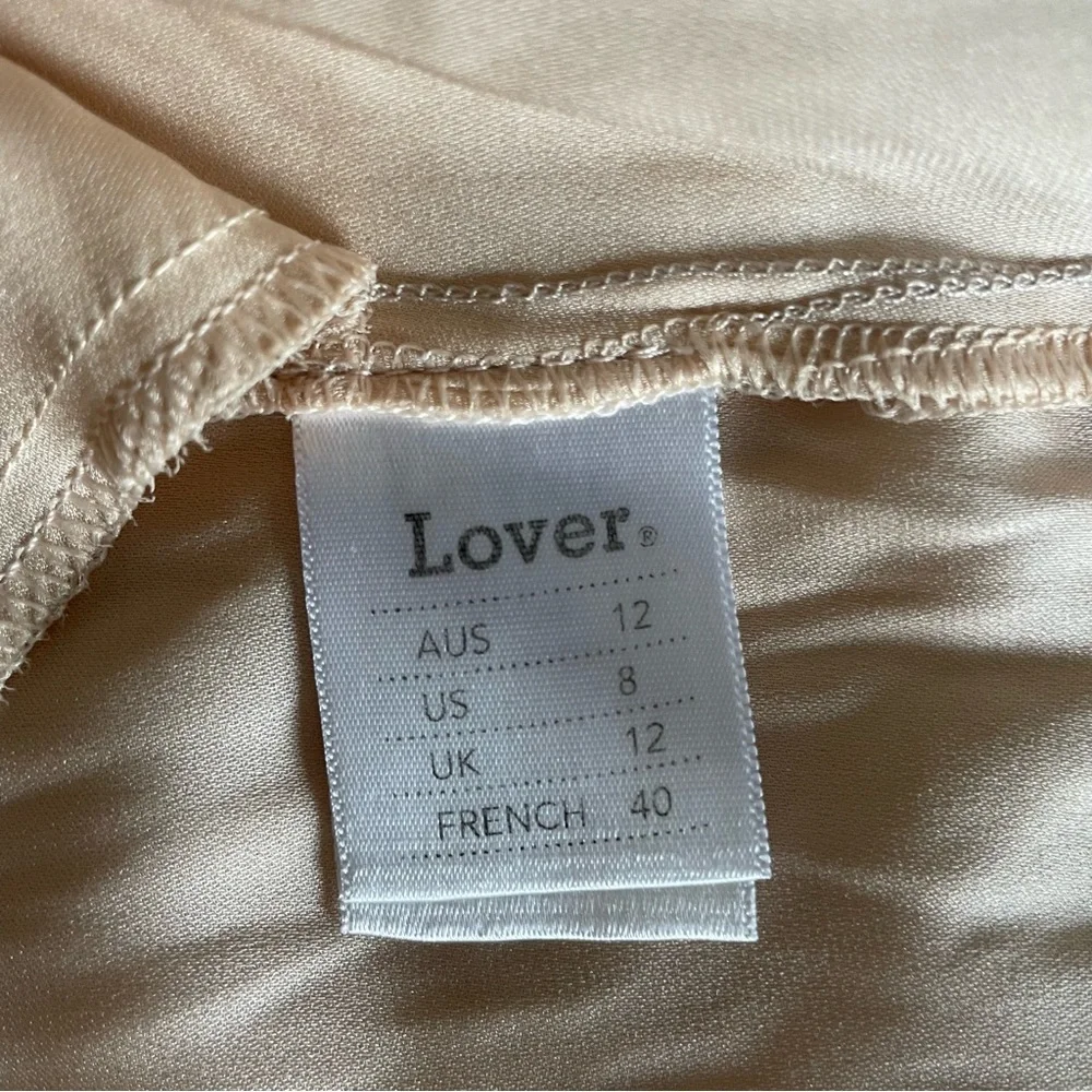 Lover the label cream color dress 30900_4